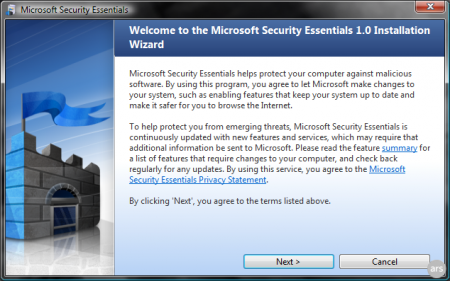 Microsoft Essential Security Обновление Оффлайн